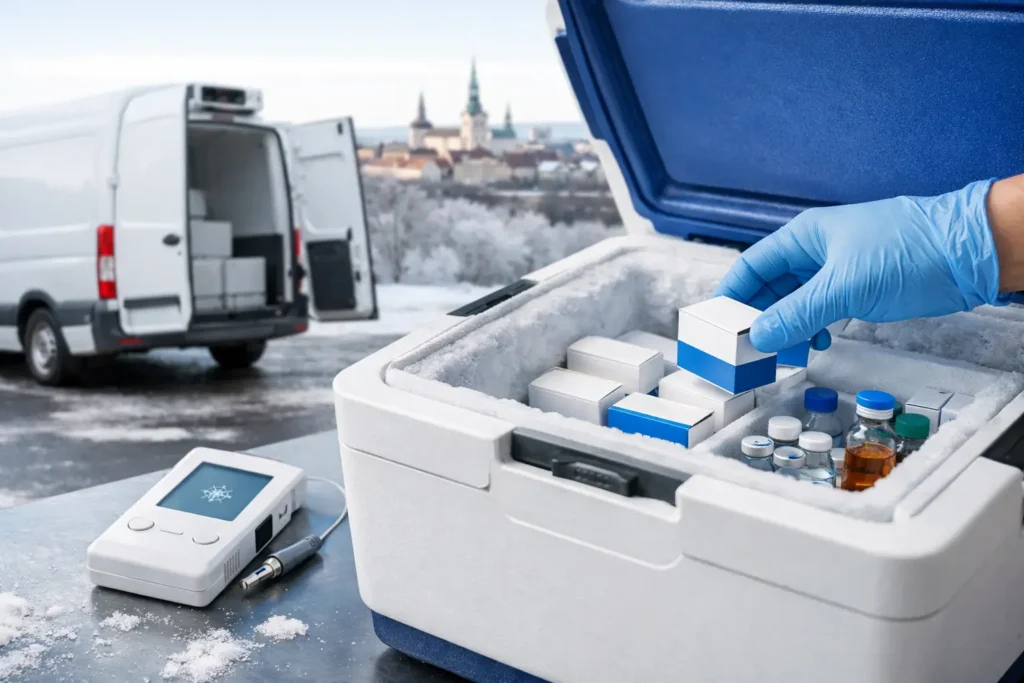 Ravimite temperatuuriga transport Eestis