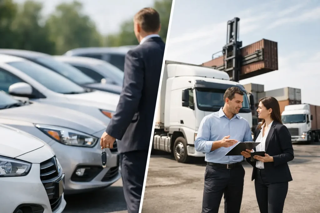Oma autopark või logistikapartner?
