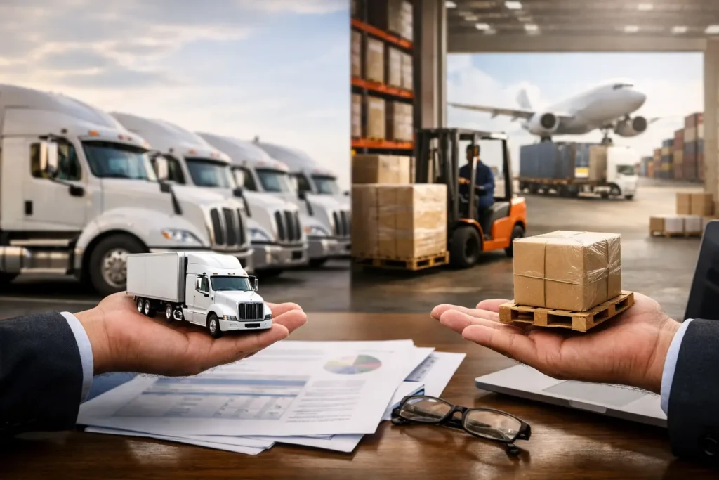Kas oma veokipark või logistika sisseost ettevõttes?